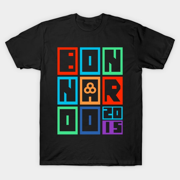 BONNAROO 2015 T-Shirt by robotface